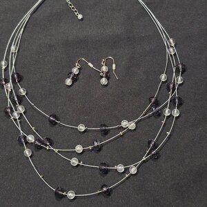 AVON Necklace and Earrings Set